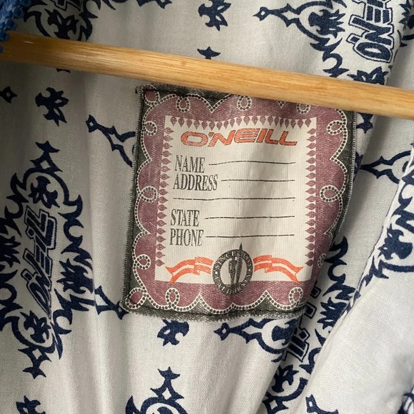 Vintage Oneill Waves Surf Jacket Blue Size XL - Picture 7 of 13